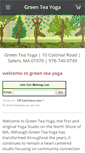 Mobile Screenshot of greenteayoga.com